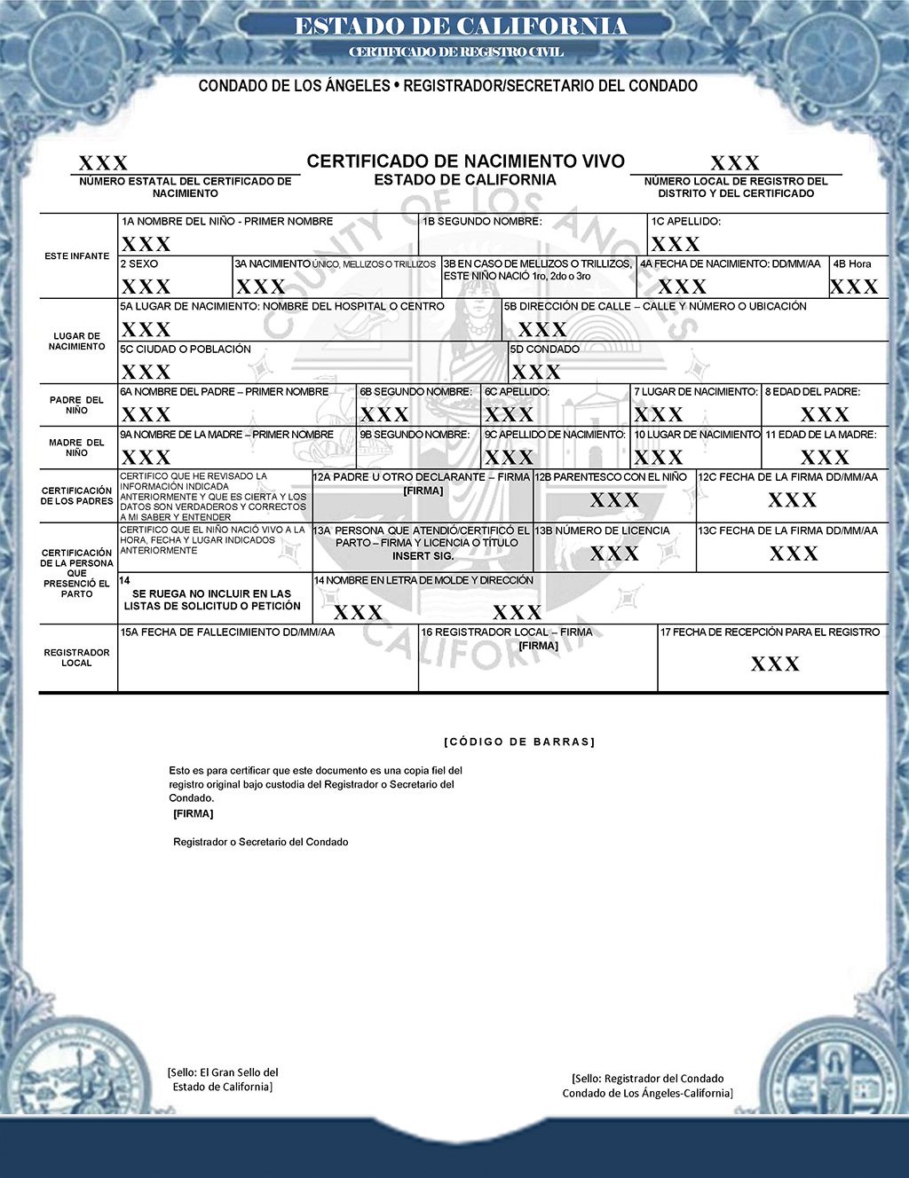 Cosa Riega La Flor Sangre Certificado De Registro De Matrimonio