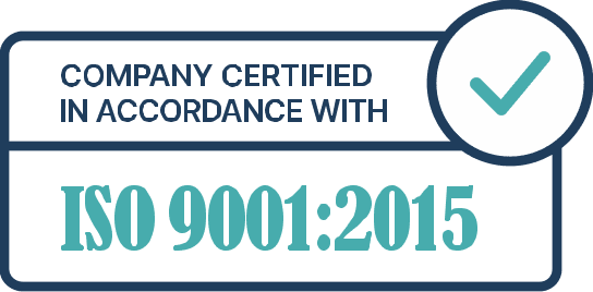 Company Certified ISO 9001:2015