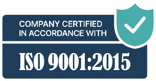 Company Certified ISO 9001:2015