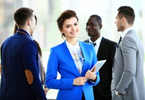 Business-woman-standing