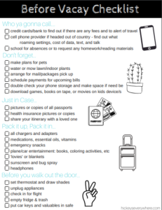 checklist - The Spanish Group