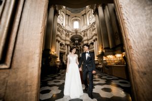 Wedding couple church - The Spanish Group