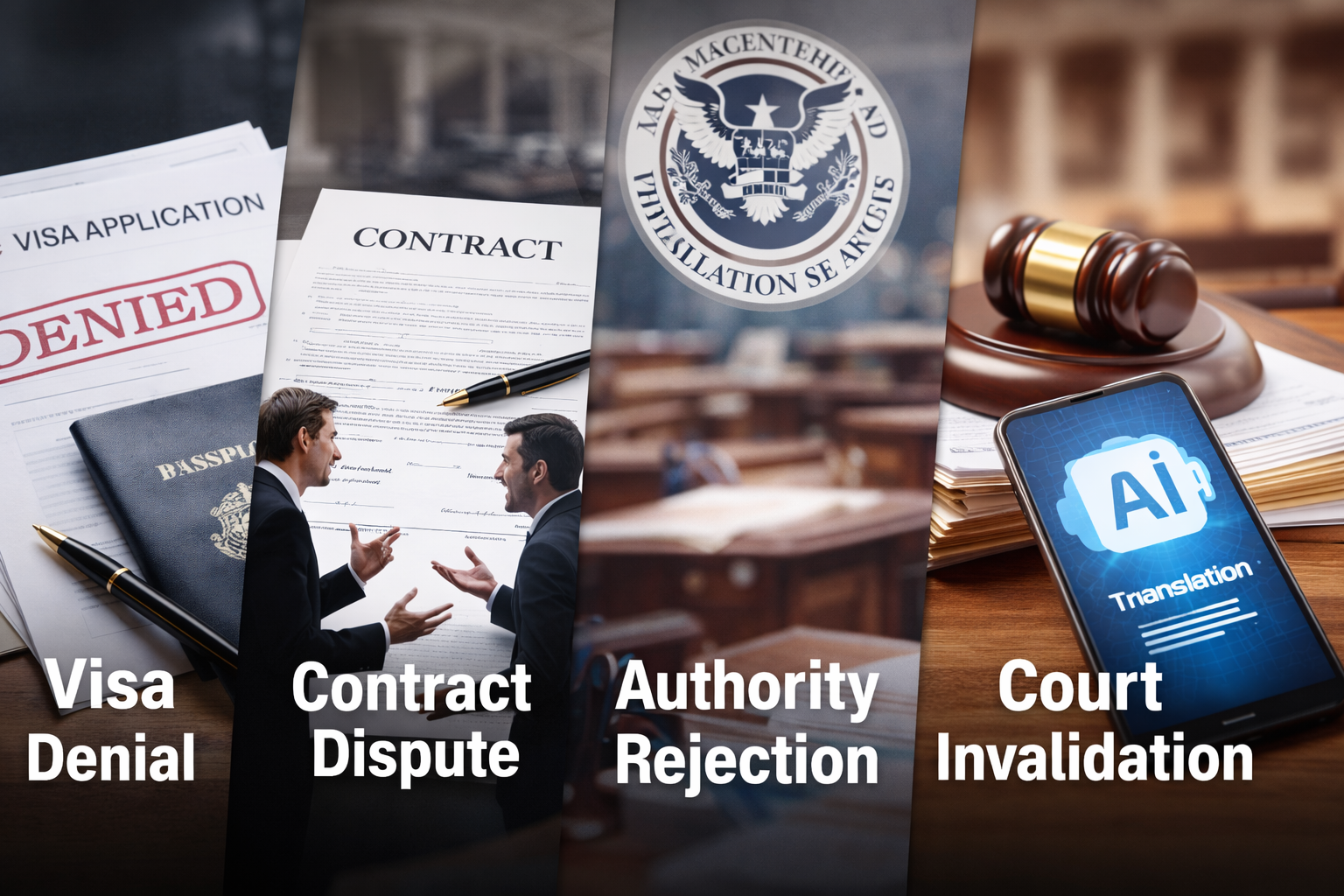 AI translation risks for legal and immigration documents