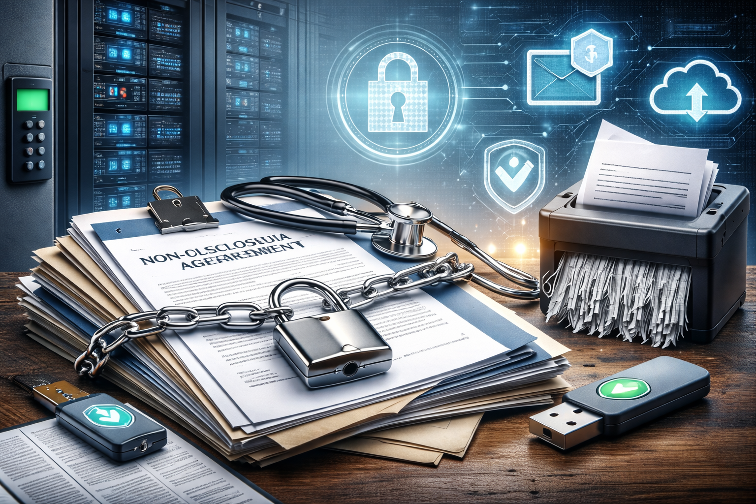 Secure document data protection