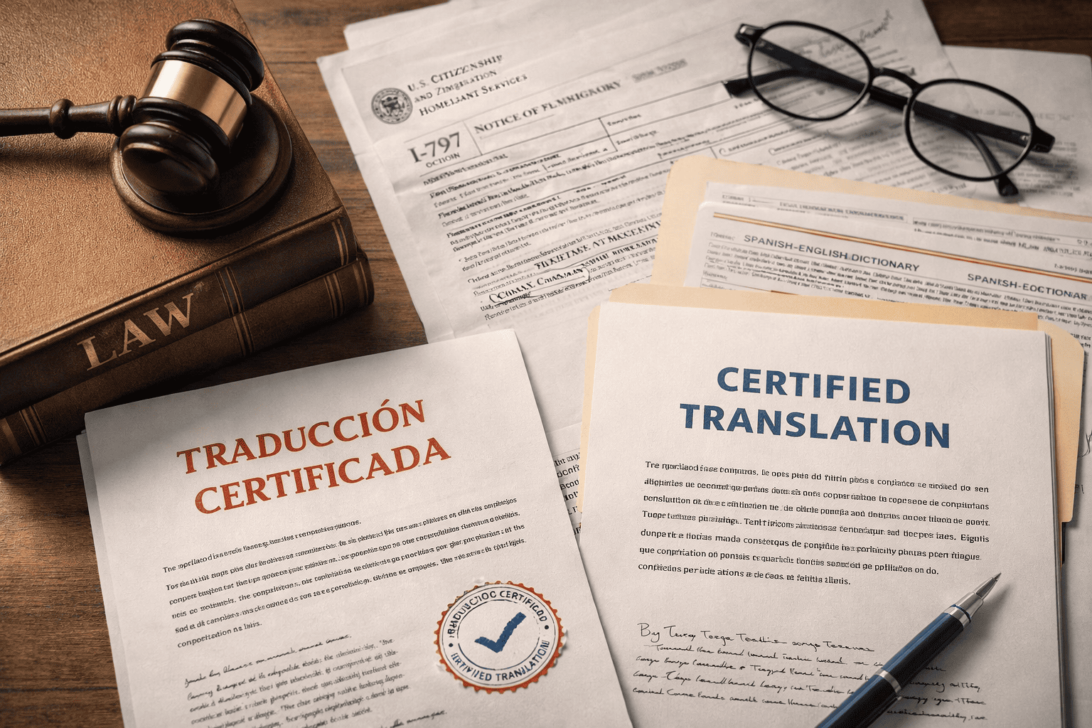 Traducciones certificadas y responsabilidad legal