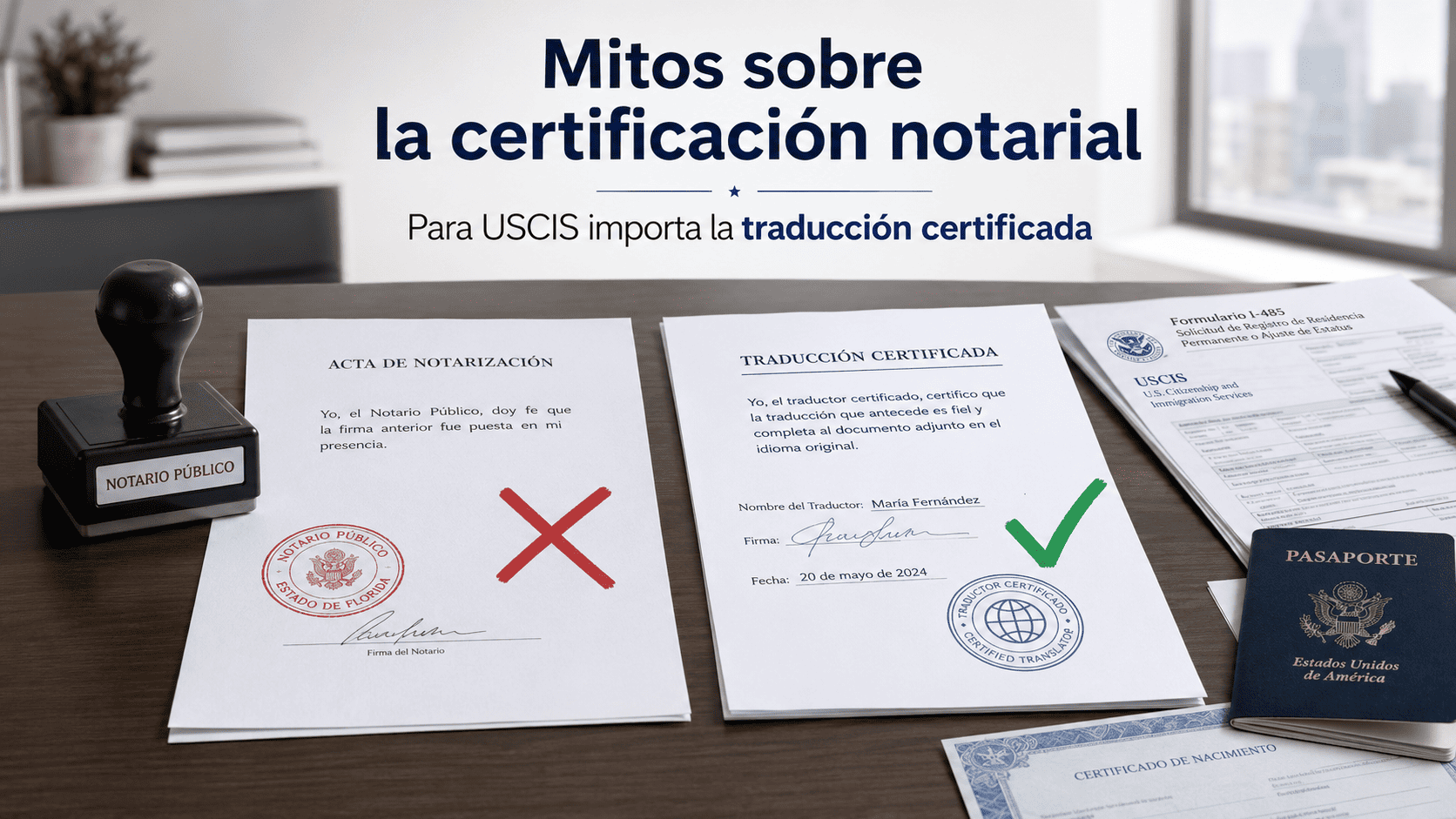 USCIS document certification myths clarified