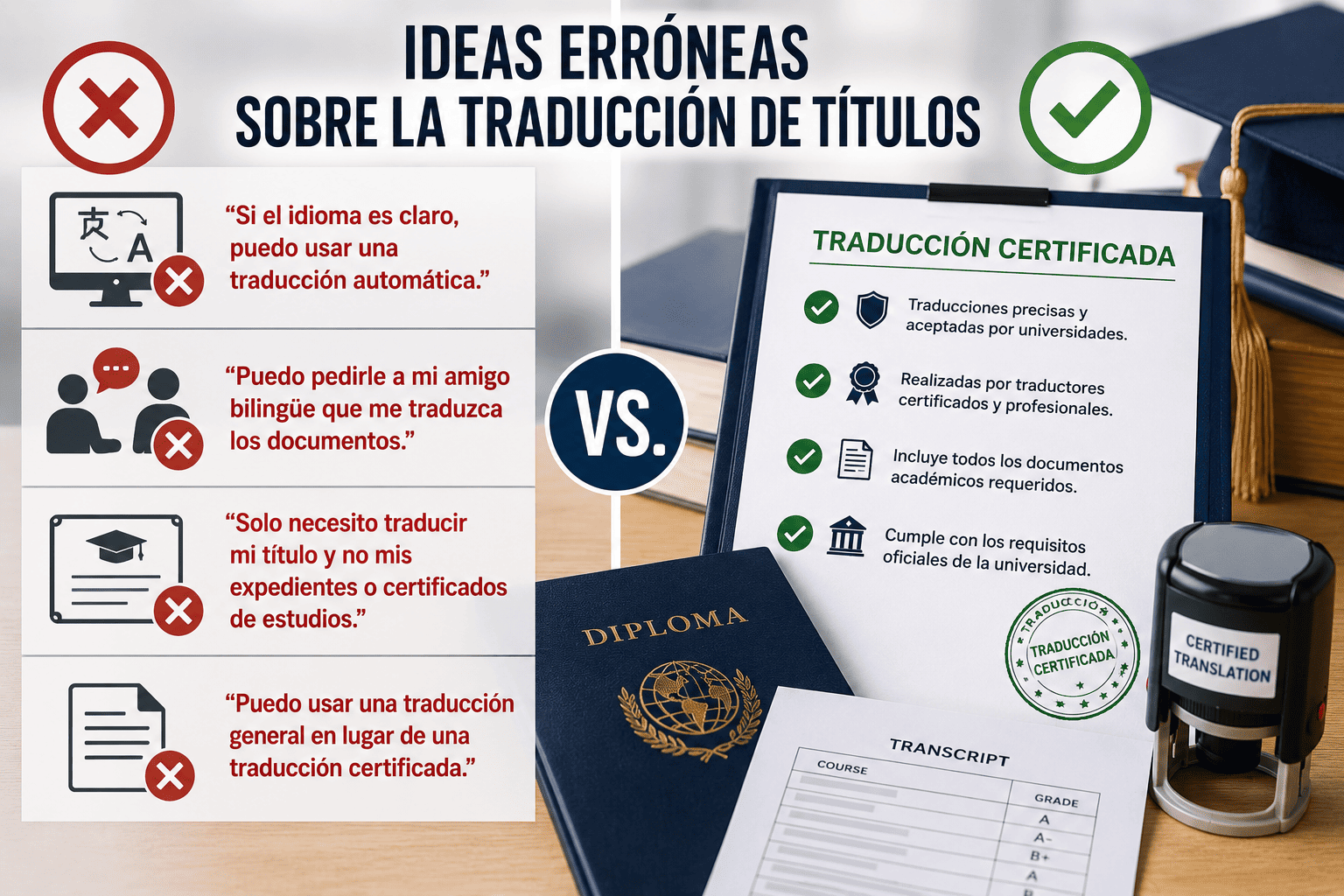 Mitos y realidades sobre traducción académica