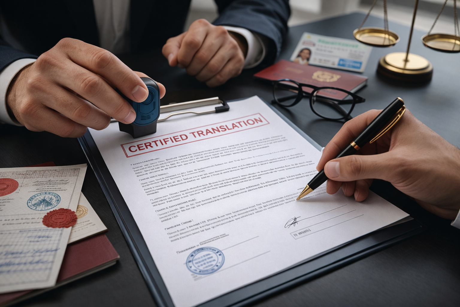 Requisitos de traducción certificada para documentos oficiales
