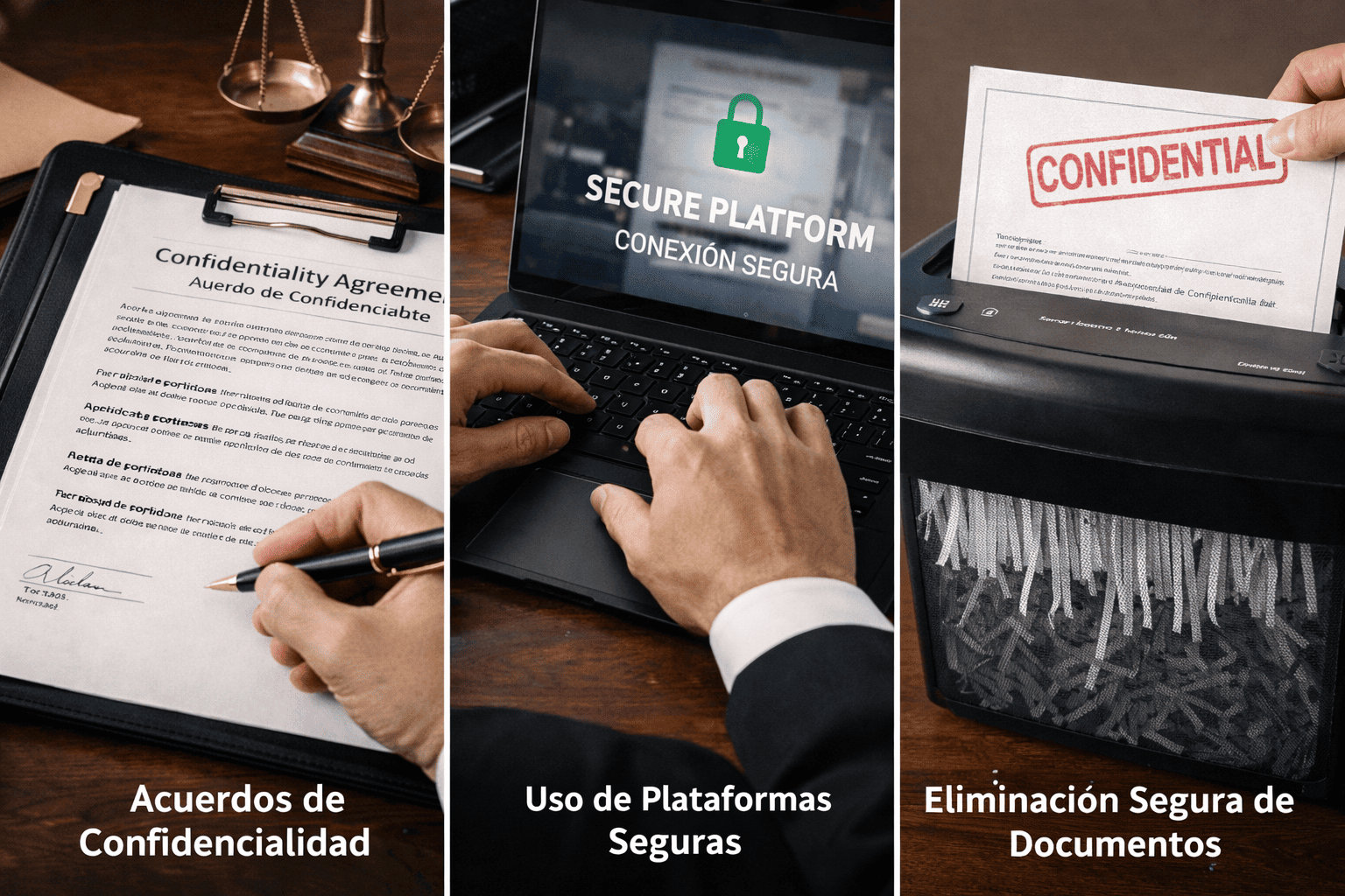 Garantización de la confidencialidad legal