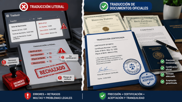 traducir documentos oficiales