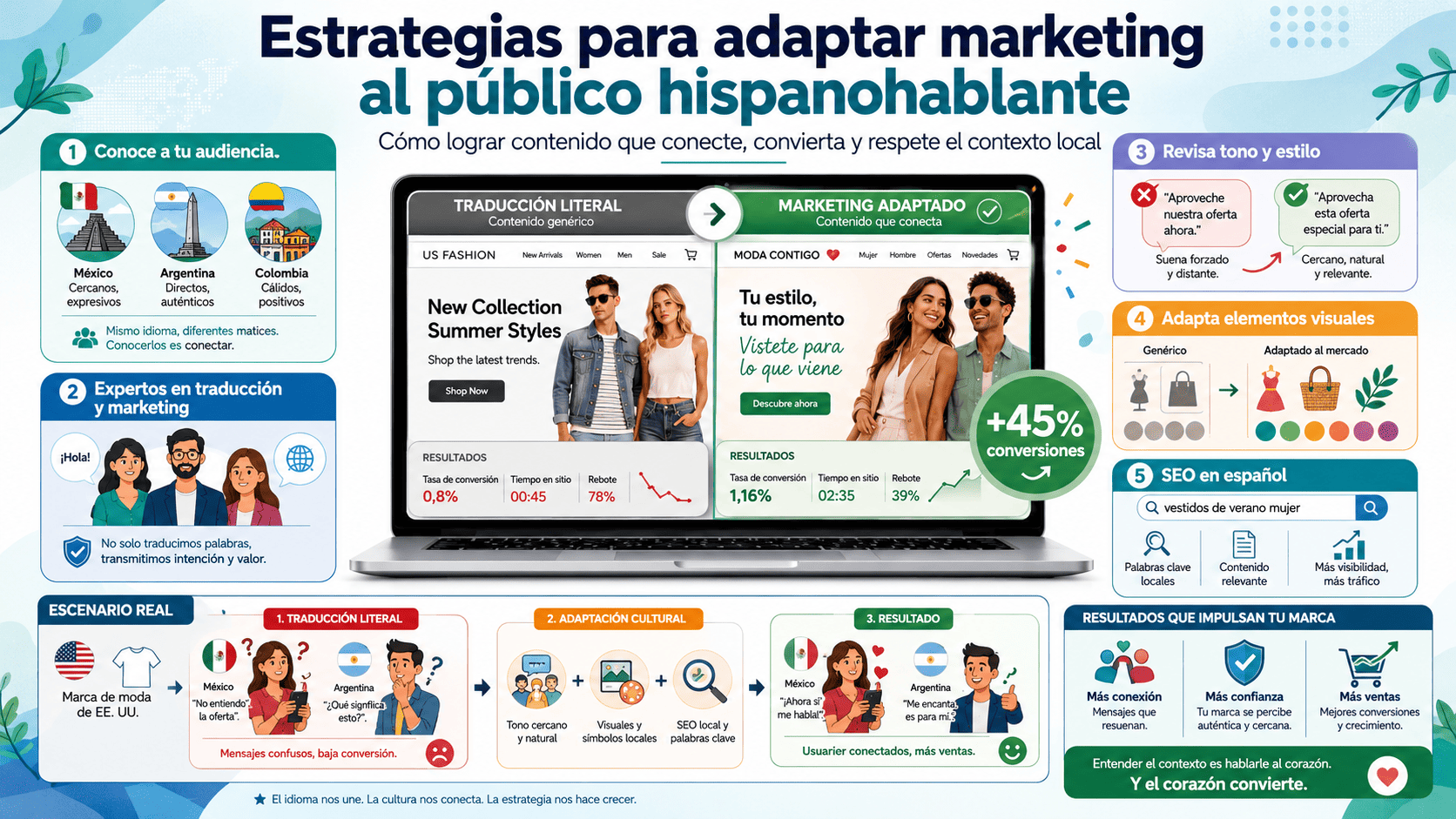 adaptar marketing al público hispanohablante