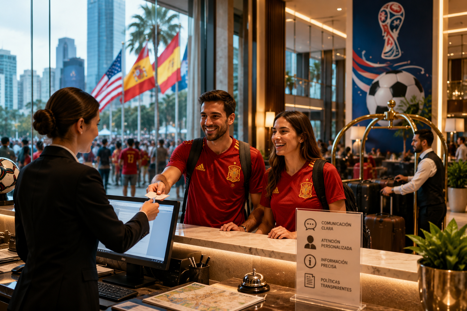 FIFA 2026 y hoteles de EE. UU.