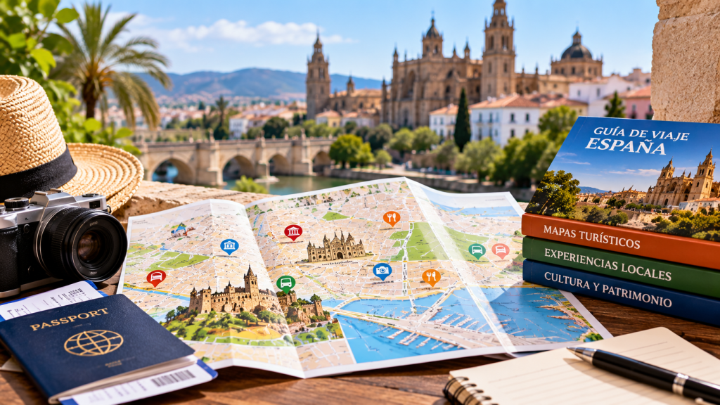 Travel guides, maps and local experiences what should be translated into Spanish for international tourists