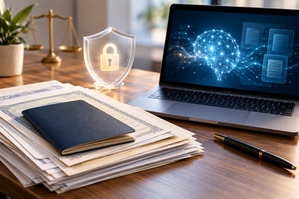 Is It Safe to Upload Passports and Legal Documents to AI Translation Tools