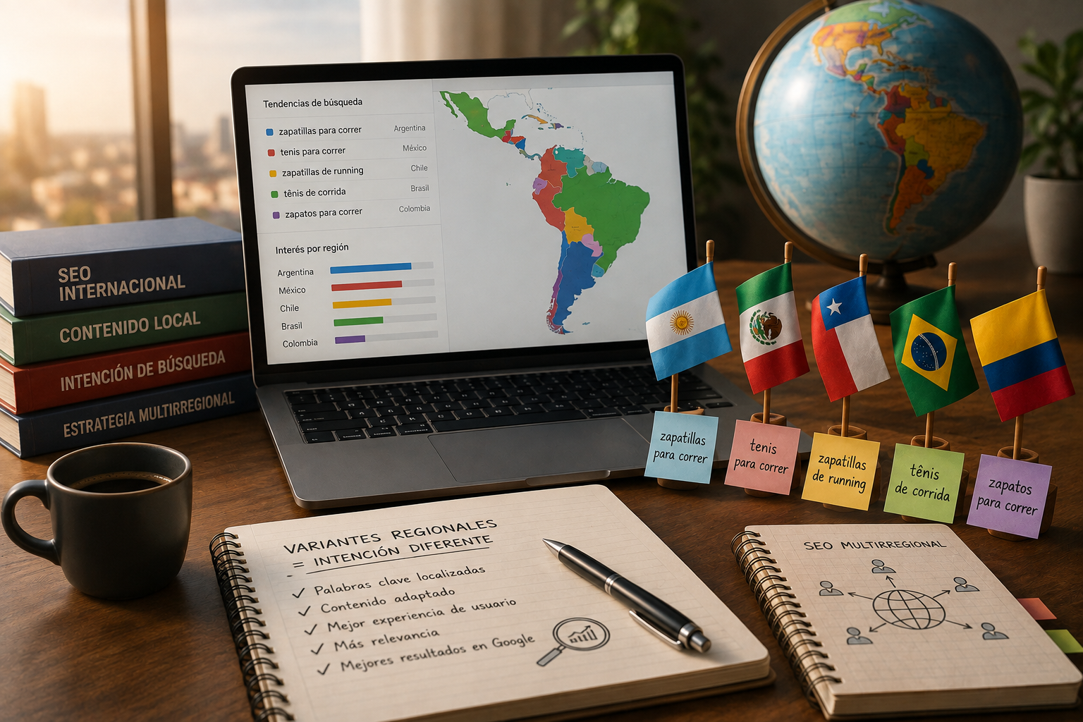 Variantes regionales y SEO en Latinoamérica