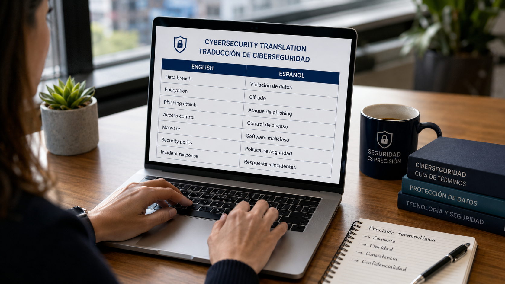 Cybersecurity translation