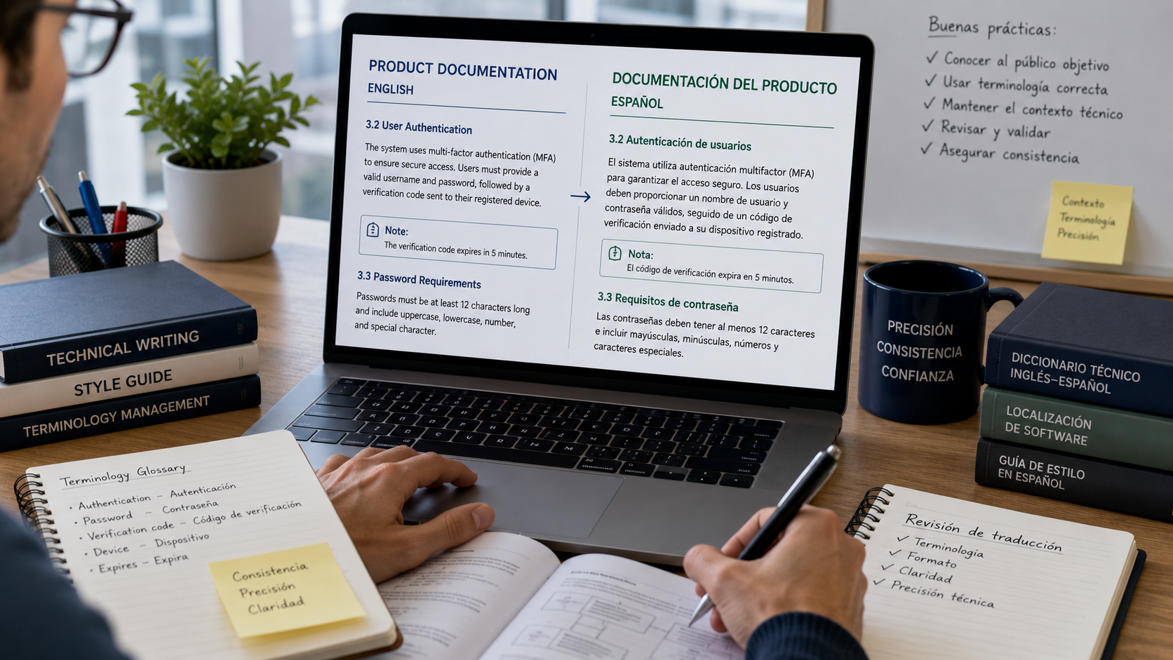 Technical document translation 